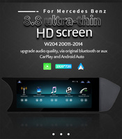 Autoradio WIFI Carplay avec écran tactile 8,8 pouces, système de lecteur DVD Linux pour Mercedes C GLC W204 W205 W447, écran tactile IPS