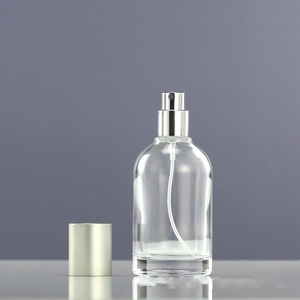 Hot 30ml <span class=keywords><strong>40ml</strong></span> 50ml 100ml trong suốt vòng chai thủy tinh sang trọng Nước hoa mỹ phẩm Chai thủy tinh với đầu phun - Product Image 2