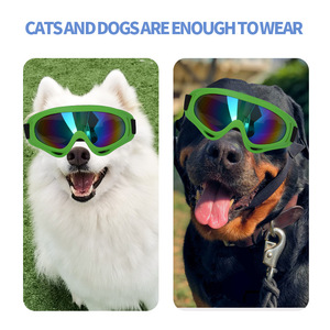 แว่นกันแดดสำหรับสัตว์เลี้ยงแบบพับได้แว่นตากันลมกันแสง UV สำหรับสุนัขกลางแจ้งฤดูร้อน - Product Image 2