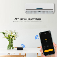 Tuya – télécommande intelligente IR, capteur de température et d'humidité intégré pour climatiseur, TV, DVD, AC, fonctionne avec Alexa TY-S06Pro