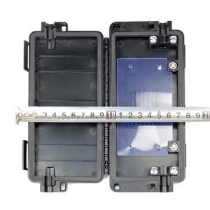 תיבת חיבור אופטית אופקית IP65 בעלת 6 ליבות, כניסה אחת יציאה אחת, FTTH/FTTB/FTTX FCBD-6S, סגירת חיבור כבל סיב אופטי - Product Image 5