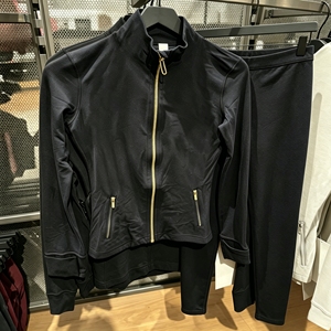 Conjuntos de Yoga para Mujer: <span class=keywords><strong>Chaqueta</strong></span>, Leggings Suaves Personalizados, Top Corto, Ajuste Holgado, Ropa Clásica, Pantalones Originales para Mujer - Product Image 1