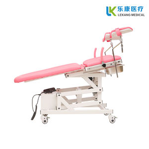 Elektrikli Paslanmaz Çelik CE Sertifikalı LEKANG Marka Jinekolojik Muayene Yatağı LK/DS-III Model Klinik İçin 2 Yıl Garanti - Product Image 5