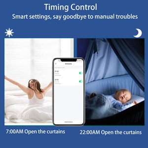 SZMYQ Smart Home Application automatique télécommande 25mm WiFi moteur de store tubulaire 0.8Nm - Product Image 5