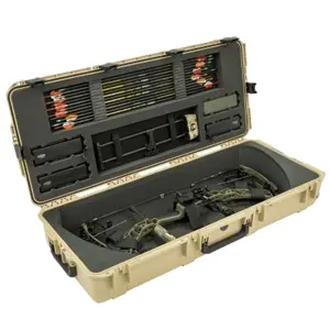 China Bow Crossbow payoneer rx3 Tools Case With Handle And Sheet Foam waterproof hard plastic long gun case