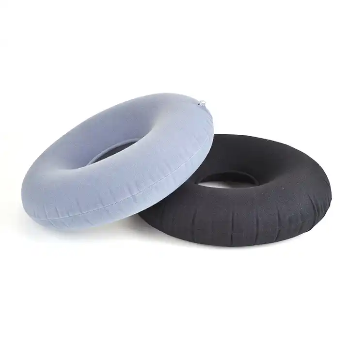 Inflatable Donut Cushion for Hemorrhoid Bed Sores Coccyx