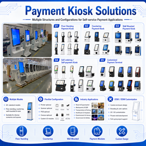 Terminal de paiement en libre-service de bureau NFC QR POS pour comptoirs de caisse, écran LCD 1920x1080, stockage 128 Go, verre trempé, SDK - Product Image 6