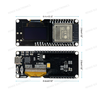 ESP32 papan pengembangan dengan 0.96-inch OLED Display WIFI & Bluetooth CP2102 antarmuka kompatibel dengan RS485 komunikasi