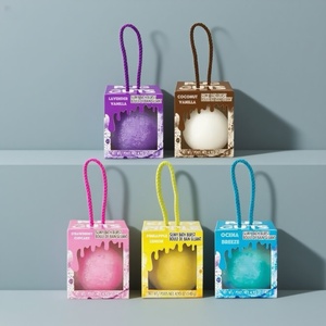 150g biologici per il bagno per bambini bombe frizzanti per il bagno di compleanno Spa per il tempo di crema idratanti schiumanti per il bagno all'ingrosso bombe ricche - Product Image 1
