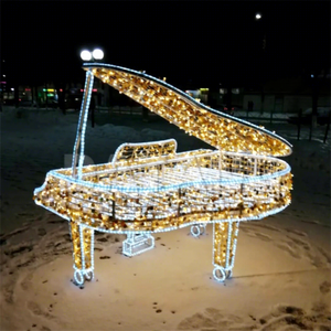 Commercial Musical Theme Christmas LED <b>Light</b> Installation for Mall Plaza Holiday Decoration Project - Product Image 6