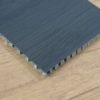 Panneau en nid d'abeille en aluminium à prix compétitif de 5 mm, 7 mm, 10 mm, 12 mm, 18 mm, 20 mm pour armoires de cuisine / plafonds / façades de bâtiments