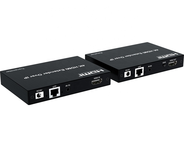 4K 150M HD HDTV EXTENDER OVER IP Support Kvm Mouse and Keyboard Unidirectional IR Extension
