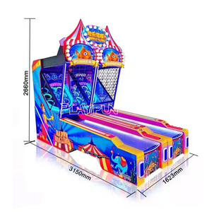 Giải trí trong nhà thể thao 2 người chơi Arcade video skee điên Bowling cán bóng vé Redemption Video <span class=keywords><strong>Game</strong></span> máy - Product Image 5