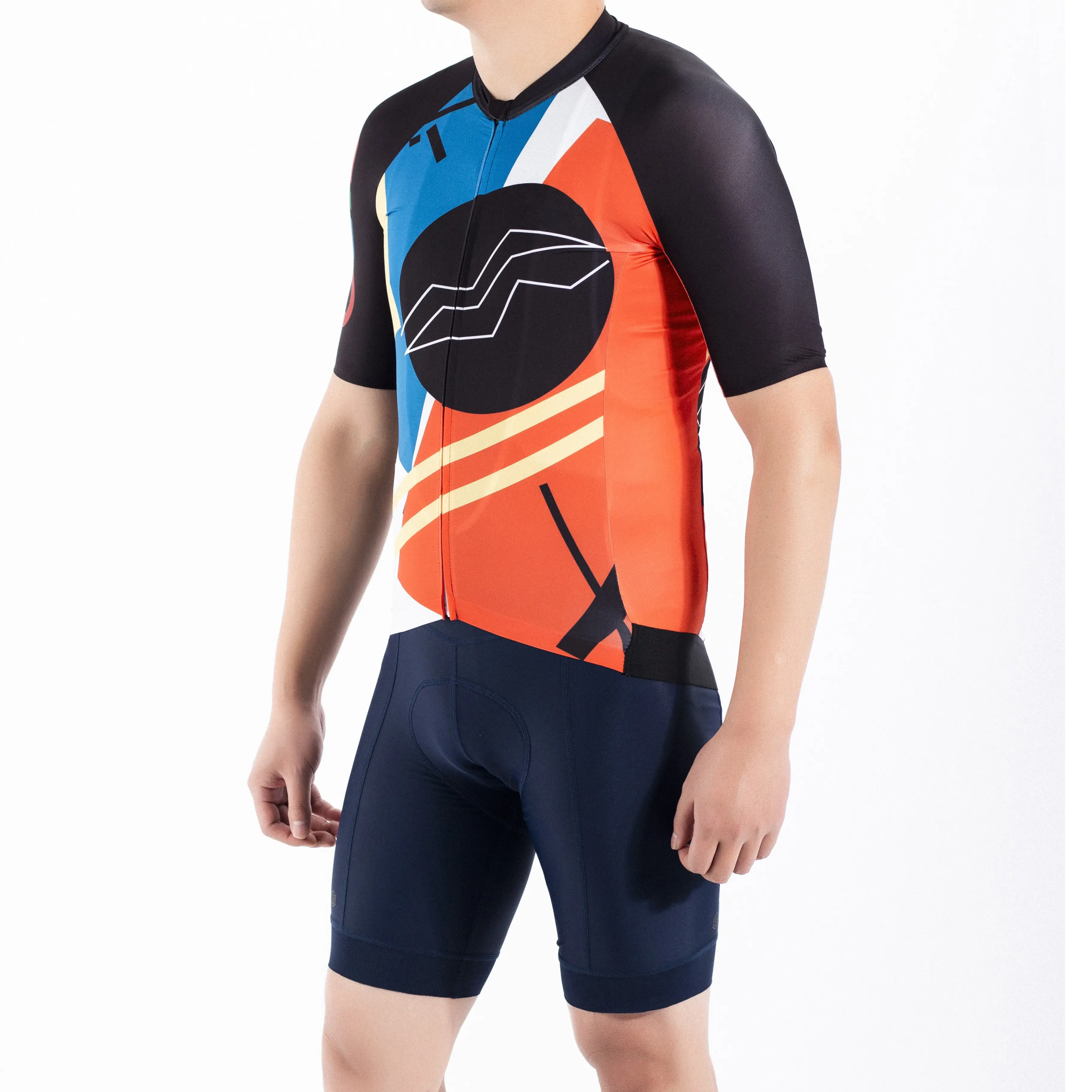 Dblue yeni özel abd bisiklet forması süblimasyon özel Unisex bisiklet spor giyim