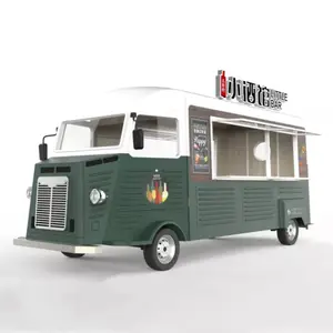 2023 Factory outlet hot selling multipurpose electric mobile van fast food snack catering drinks coffee truck trailer cart