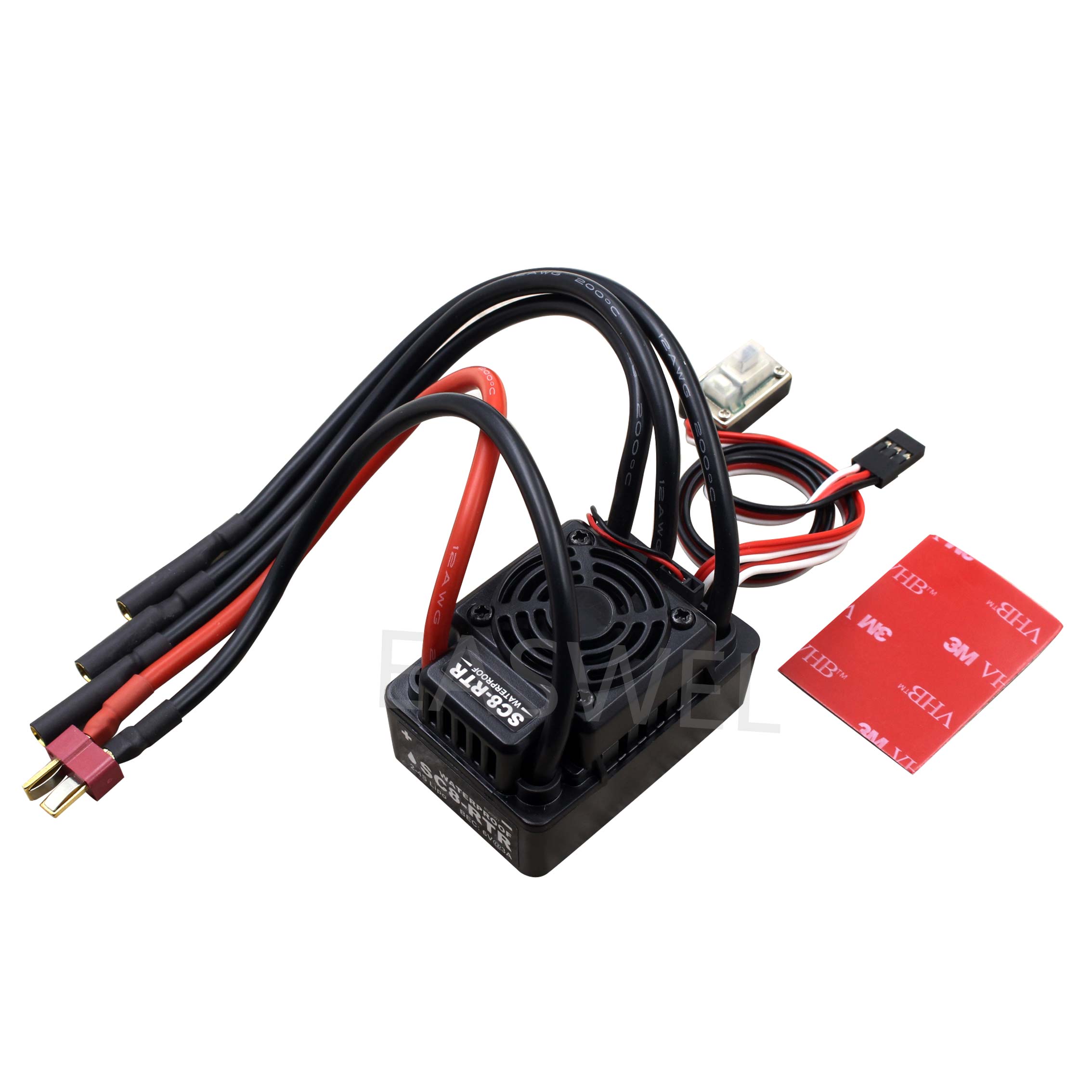 Hobbywing EZRUN-WP-SC8 Waterproof 120A ESC for RC Cars