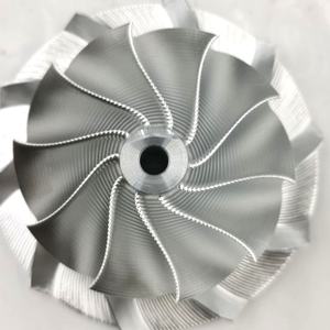 Rueda de Compresor S100-EFR 59.84/76.00mm 1167-123-2000 Mejorada con 6+6 Aspas de Alto Rendimiento en Billet/Fresado/Aluminio 2618 para EFR6758 1 - Product Image 6