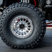 Rines Monoblock Forjados DW de 17, 18 y 20 Pulgadas, 8 Birlos, Beadlock Real, Cromados, de Aleación de Aluminio Forjado para Ram 2500 3500, Rines Todoterreno para Camioneta
