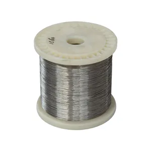 Special Wholesale Heating Resistance Wire Silver Nicr 6015 Nichrome Wire Bare ROHS Underfloor Heating Cable Grey CN;SHG TANKII