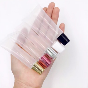 หลอดลิปกลอสใสขนาด 3 มล. 5 มล. 10 มล. 12 มล. 15 มล. หลอดบีบสีลิปแบบเฉียง หลอดพลาสติกนิ่ม - Product Image 6