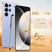 Teléfono Inteligente S26 Ultra Deca Core con 16 GB de RAM, 5G, 1 TB de Almacenamiento, Pantalla de 7.3 Pulgadas, Cámara de 108 MP, CDMA LTE, Doble SIM