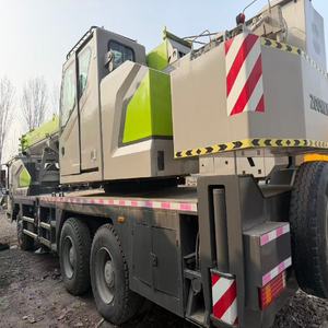 Grue mobile Zoomlion ZTC250 d'occasion, excellent état de fonctionnement, capacité de levage 50 tonnes, prix abordable, composants essentiels moteur, pompe, moteur. - Product Image 4