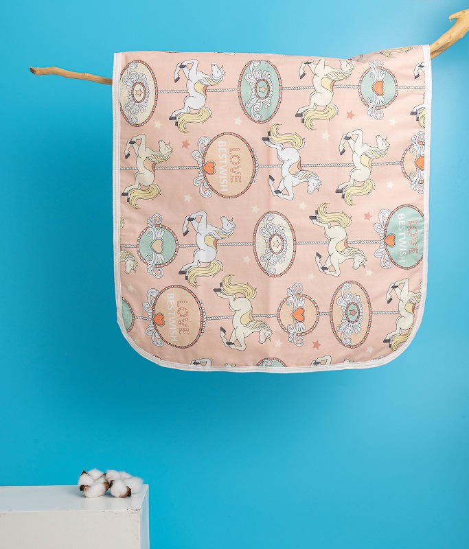 Cheval de Troie rose - 50*70cm