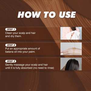 Nuevo Suero Capilar de Aceite de Batana OEM/ODM Personalizado, Hidratante de Larga Duración, Reparador Intenso, Suave y Brillante - Product Image 6