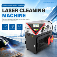 Machine de nettoyage au laser à fibre portative de 1500 W pour l'élimination des contaminants des surfaces de pièces métalliques de précision dans l'aérospatiale