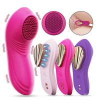 1 Stück Tragbarer G-Punkt Vibrator für Frauen mit Fernbedienung und App-Steuerung, Unsichtbarer Slip-Vibrator für Paare