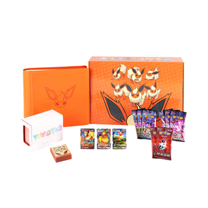 Ms PTCG Original Chinese Water Fire Thunder Eevee Premium Gift Box <span class=keywords><strong>Vmax</strong></span> Carte à collectionner Pokémon Trading Card - Product Image 5