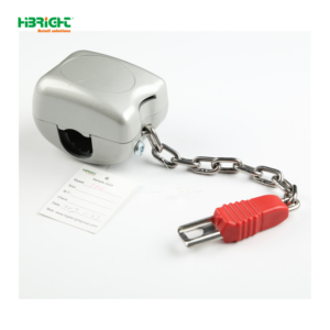 Highbright Coin Operated Shopping <b>Trolley</b> Lock with Chain for Supermarket Anti Theft System - Product Image 2