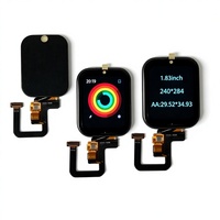 Écran LCD TFT+CTP IPS de 1,83 pouces, résolution 240x284, interface SPI 4 lignes, circuit intégré de pilote GC9307C, 360cd/m2, GalaxyCore, appareils portables intelligents