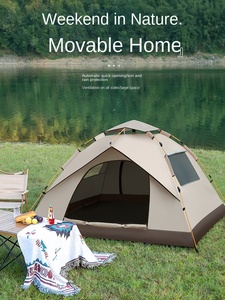 Carpa de Camping Automática, Impermeable y Resistente al Viento, para 2-3 Personas, Carpa Instantánea para Senderismo, Picnic, Viajes y Playa - Product Image 6