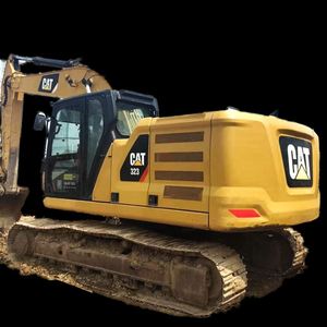 Excavatrice Caterpillar CAT 323D 323D2L 323 d'occasion, 20 tonnes, 23 tonnes, peu d'heures de fonctionnement, avec brise-roche, certifiée CE, vente en gros - Product Image 2