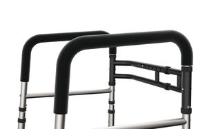 ENSU Faltbare verstellbare Toilette Sicherheits rahmen Schiene Handlauf Ältere Behinderung Behinderte Knopf Klappbare Toiletten schienen mit Fuß stütze - Product Image 3