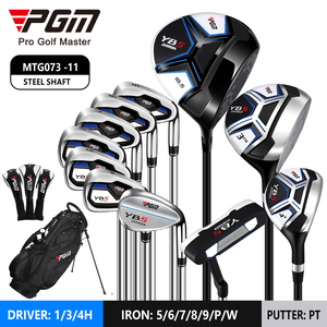 PGM MTG073 Ensemble <span class=keywords><strong>complet</strong></span> <span class=keywords><strong>de</strong></span> clubs <span class=keywords><strong>de</strong></span> <span class=keywords><strong>golf</strong></span> pour hommes 11pcs Clubs droitiers débutants avec sac <span class=keywords><strong>de</strong></span> <span class=keywords><strong>golf</strong></span> - Product Image 2