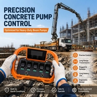 Control Remoto Inalámbrico Proporcional TYC236 con Nivelación de Una Tecla para Camión Bomba de Concreto 12V 24V NOMI