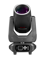 Promotion : Projecteur mobile Sharpy Beam 300W 3-en-1 avec zoom, LED RGB, pour discothèque et scène DJ