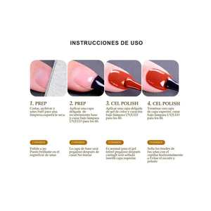 Juego de esmalte en gel GAOY de 12 piezas, mate, no tóxico, kit de arte de uñas en gel UV para uso en salón - Product Image 6