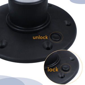Boat Parts <b>Adjustable</b> <b>Table</b> Base For Marine Use Round Coffee <b>Table</b> Support - Product Image 1