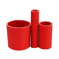 Connecteur de tuyau droit en silicone de 3 1/8'' (76 mm) de long pour la réparation de tuyaux de véhicules