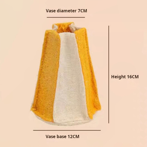 Handmade Traditional Eco-Friendly Loofah <b>Flower</b> Vases for Home Decoration Wholesale Table Vase Ornaments <b>Artificial</b> - Product Image 5