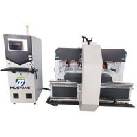 Sega a Nastro Verticale Mustang MT1500 CNC con Servomotore IVT per Lavorazione del Legno a Forma Curva e Lineare