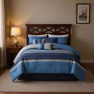 Db <b>Comforter</b> <b>Set</b> 7 Piece Floral Woven Queen King Super King Bedroom Home Hotel Wedding - Product Image 3