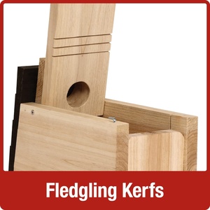 <span class=keywords><strong>Prodotti</strong></span> di uccelli naturali in legno Bluebird Box casa per animali domestici e genere di mobili - Product Image 3