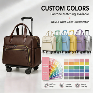 Bolsa de Maestra con Ruedas de Gran Capacidad, Carro Desmontable Multifuncional con Ruedas, Maleta de Tela Oxford - Product Image 5