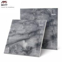 Carreaux de sol en porcelaine entièrement émaillés Foshan 600x600mm, finition brillante, style marbre moderne, antidérapants et résistants à l'usure pour les espaces de vie