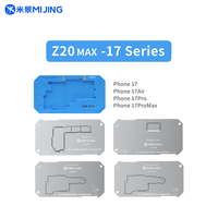 Plateforme de rebillage BGA MiJing pour iPhone X 17 Pro Max Z20 Pro, support magnétique pour la pose de composants en étain