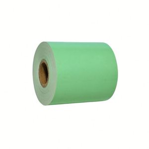 Papel Térmico para Caja Registradora, Colorido, 80X50, Naranja, Impresión Personalizada, Diámetro del Núcleo de 17 mm 5 Rollos/Paquete - Product Image 1